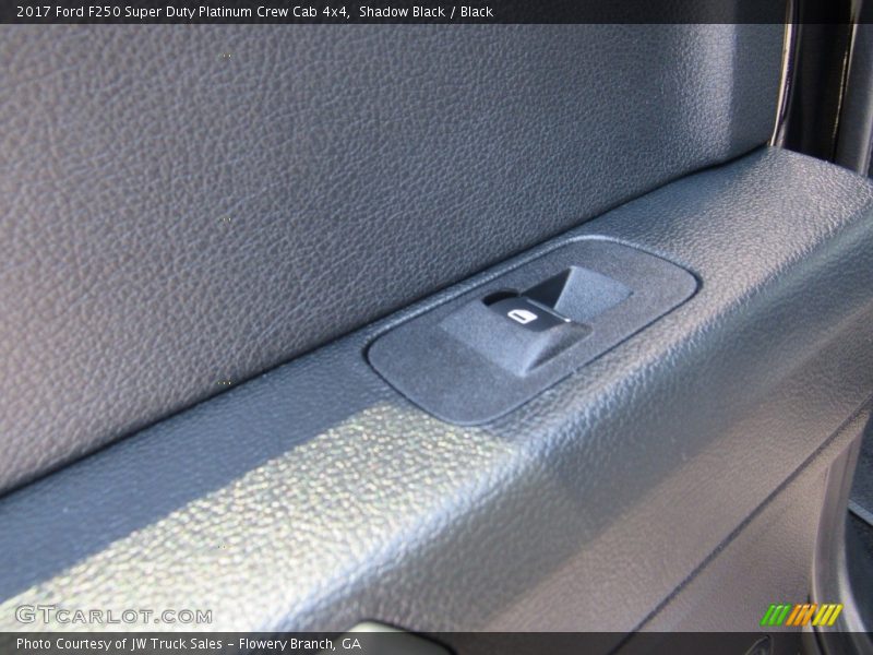 Shadow Black / Black 2017 Ford F250 Super Duty Platinum Crew Cab 4x4
