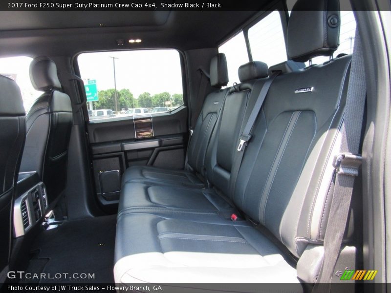 Shadow Black / Black 2017 Ford F250 Super Duty Platinum Crew Cab 4x4