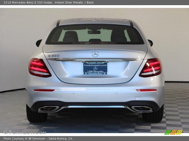 Iridium Silver Metallic / Black 2019 Mercedes-Benz E 300 Sedan