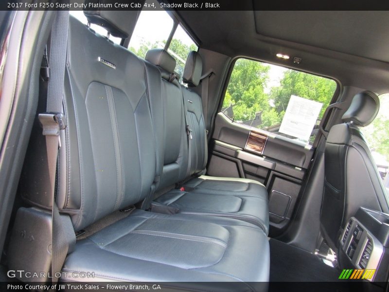 Shadow Black / Black 2017 Ford F250 Super Duty Platinum Crew Cab 4x4