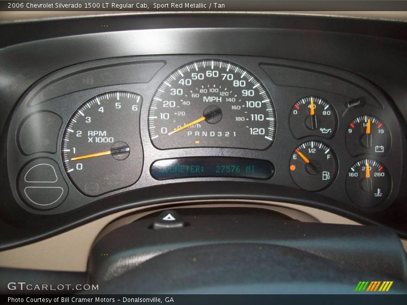 Sport Red Metallic / Tan 2006 Chevrolet Silverado 1500 LT Regular Cab