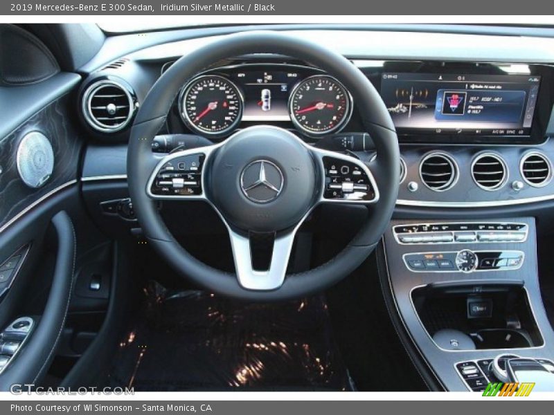 Iridium Silver Metallic / Black 2019 Mercedes-Benz E 300 Sedan
