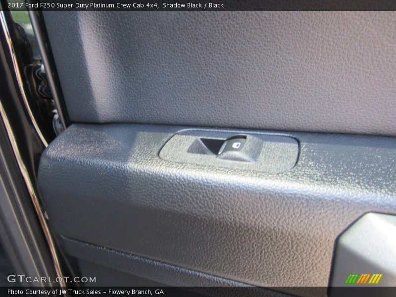 Shadow Black / Black 2017 Ford F250 Super Duty Platinum Crew Cab 4x4