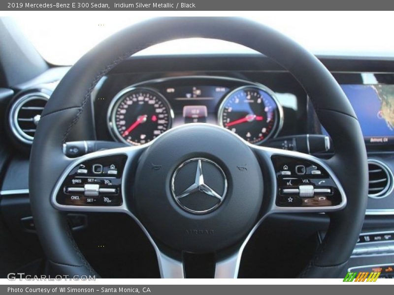 Iridium Silver Metallic / Black 2019 Mercedes-Benz E 300 Sedan