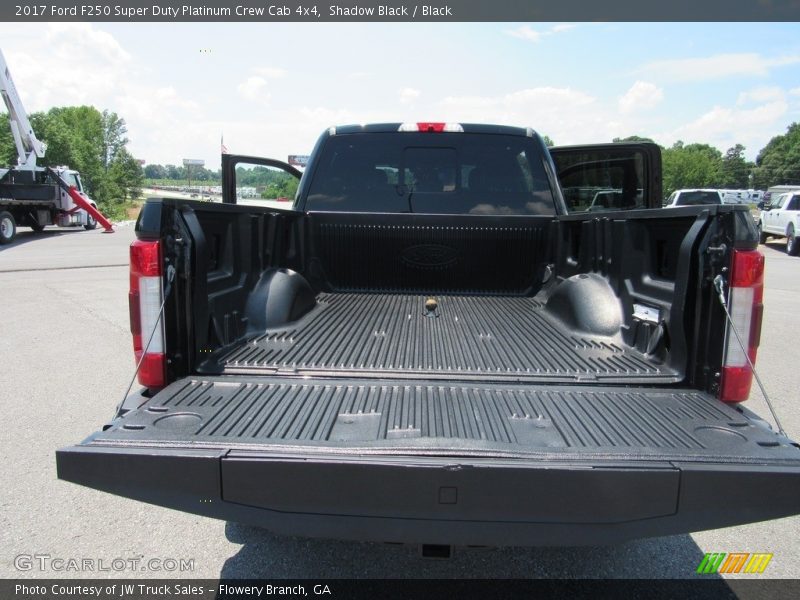 Shadow Black / Black 2017 Ford F250 Super Duty Platinum Crew Cab 4x4