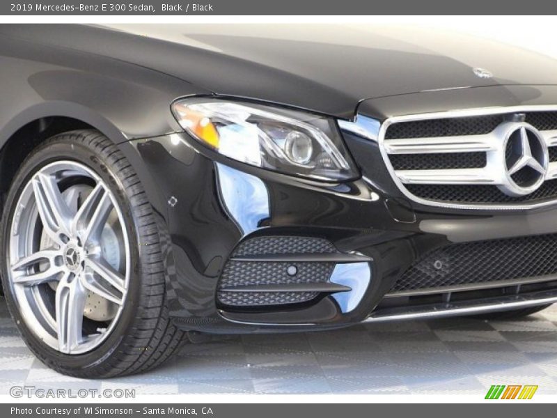 Black / Black 2019 Mercedes-Benz E 300 Sedan