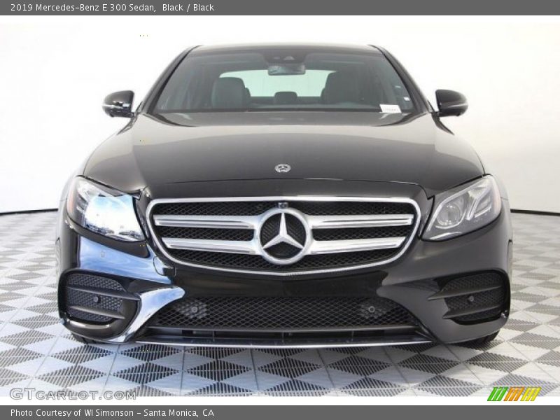 Black / Black 2019 Mercedes-Benz E 300 Sedan
