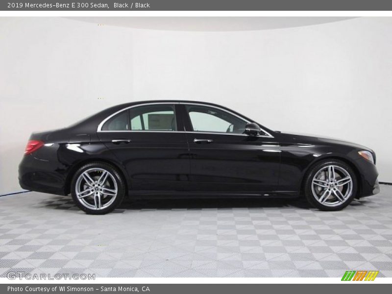 Black / Black 2019 Mercedes-Benz E 300 Sedan