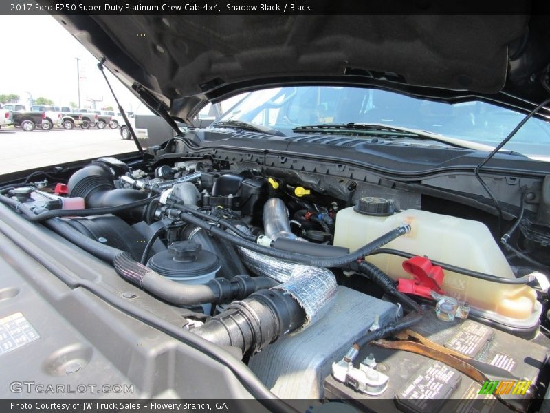 Shadow Black / Black 2017 Ford F250 Super Duty Platinum Crew Cab 4x4