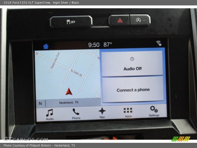 Ingot Silver / Black 2016 Ford F150 XLT SuperCrew