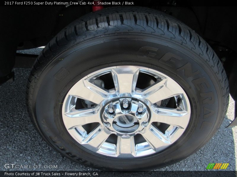 Shadow Black / Black 2017 Ford F250 Super Duty Platinum Crew Cab 4x4