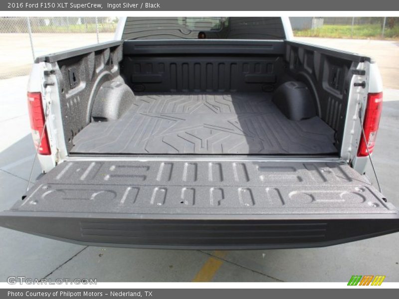 Ingot Silver / Black 2016 Ford F150 XLT SuperCrew