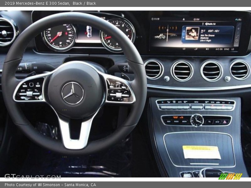 Black / Black 2019 Mercedes-Benz E 300 Sedan