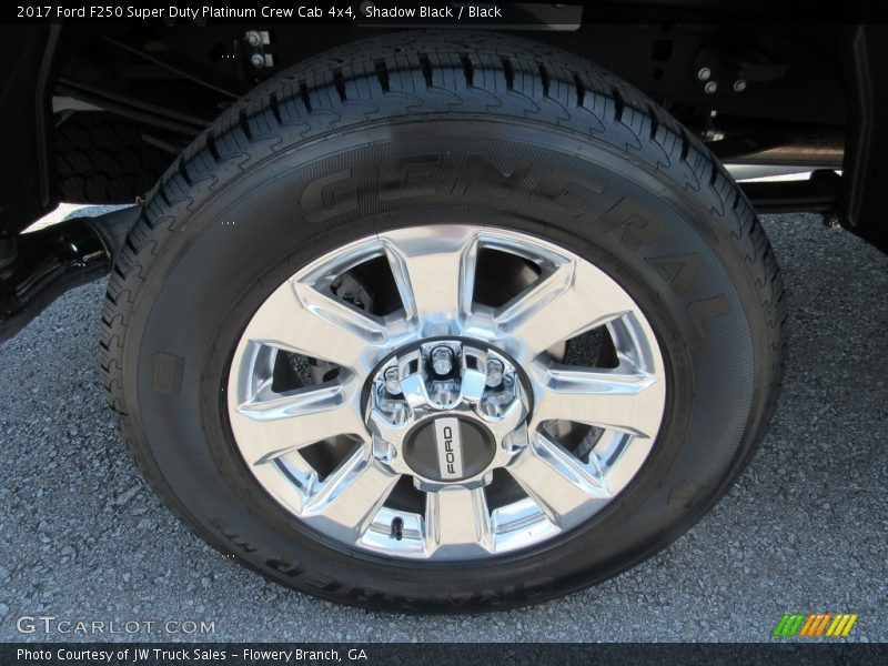 Shadow Black / Black 2017 Ford F250 Super Duty Platinum Crew Cab 4x4