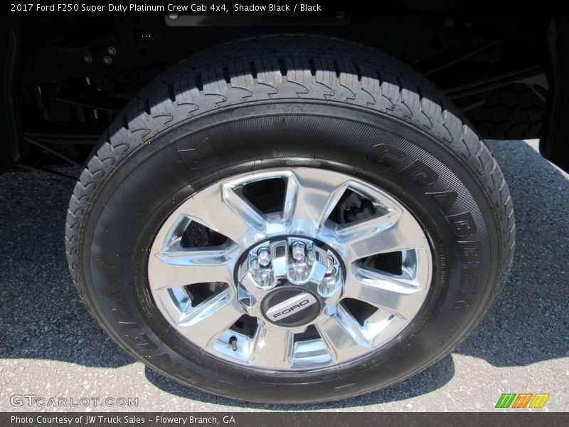 Shadow Black / Black 2017 Ford F250 Super Duty Platinum Crew Cab 4x4