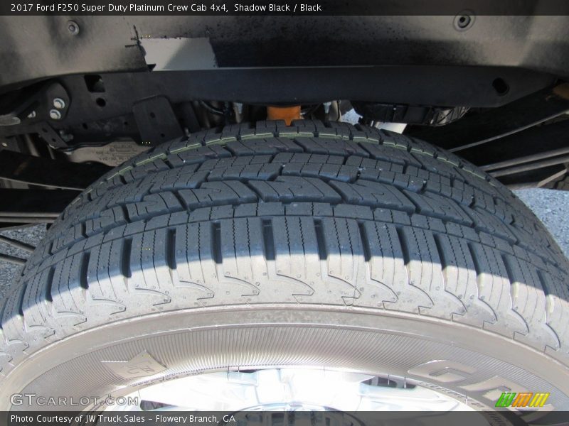Shadow Black / Black 2017 Ford F250 Super Duty Platinum Crew Cab 4x4