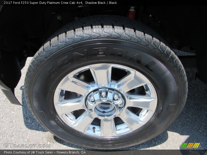 Shadow Black / Black 2017 Ford F250 Super Duty Platinum Crew Cab 4x4
