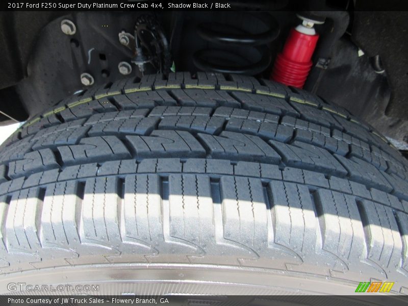 Shadow Black / Black 2017 Ford F250 Super Duty Platinum Crew Cab 4x4