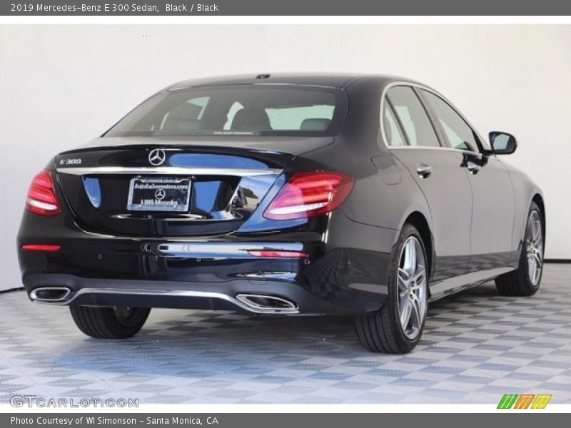 Black / Black 2019 Mercedes-Benz E 300 Sedan