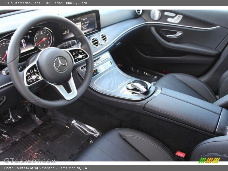 Black / Black 2019 Mercedes-Benz E 300 Sedan