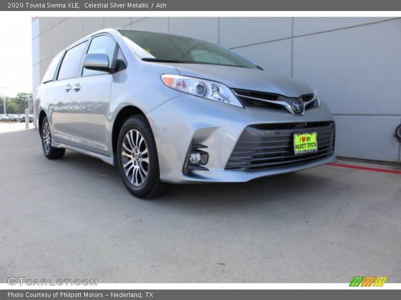 Celestial Silver Metallic / Ash 2020 Toyota Sienna XLE