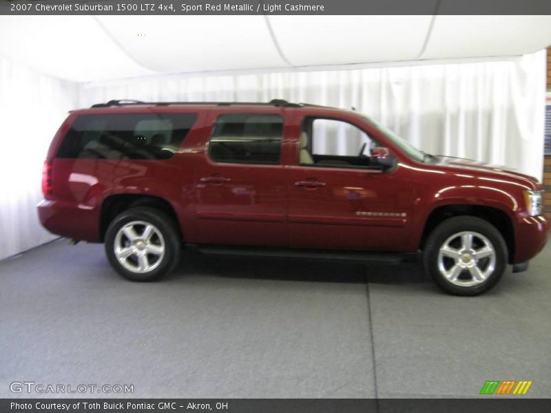 Sport Red Metallic / Light Cashmere 2007 Chevrolet Suburban 1500 LTZ 4x4