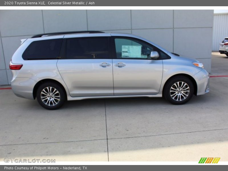 Celestial Silver Metallic / Ash 2020 Toyota Sienna XLE