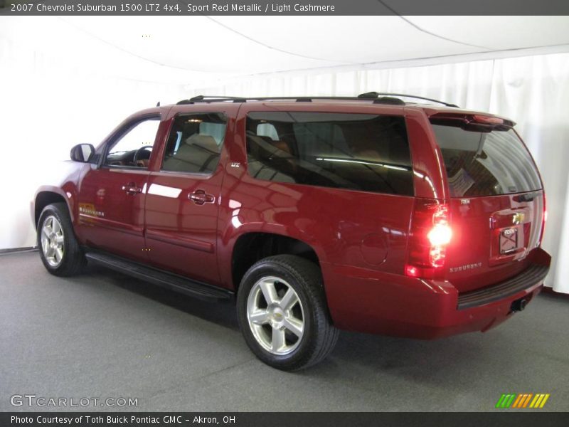 Sport Red Metallic / Light Cashmere 2007 Chevrolet Suburban 1500 LTZ 4x4