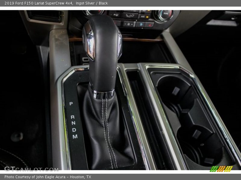 Ingot Silver / Black 2019 Ford F150 Lariat SuperCrew 4x4
