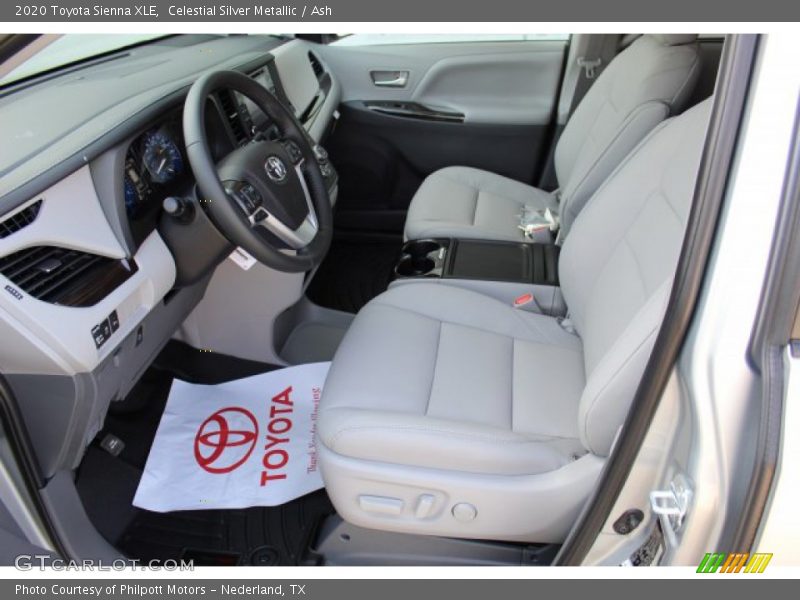 Celestial Silver Metallic / Ash 2020 Toyota Sienna XLE