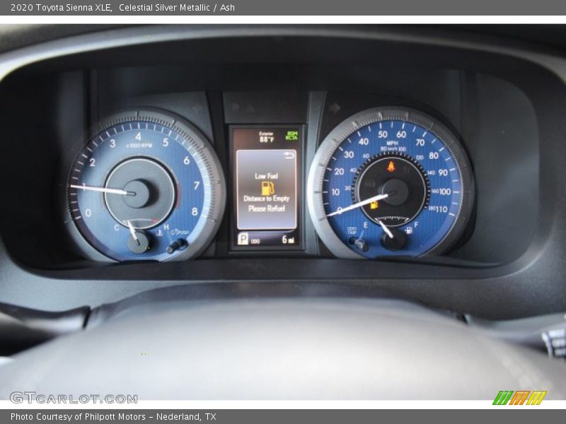 Celestial Silver Metallic / Ash 2020 Toyota Sienna XLE
