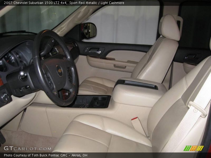 Sport Red Metallic / Light Cashmere 2007 Chevrolet Suburban 1500 LTZ 4x4