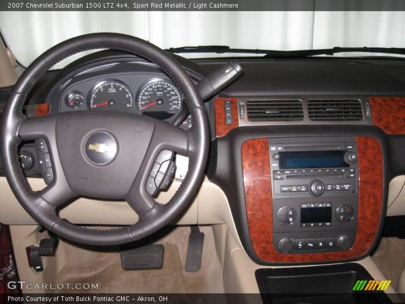 Sport Red Metallic / Light Cashmere 2007 Chevrolet Suburban 1500 LTZ 4x4