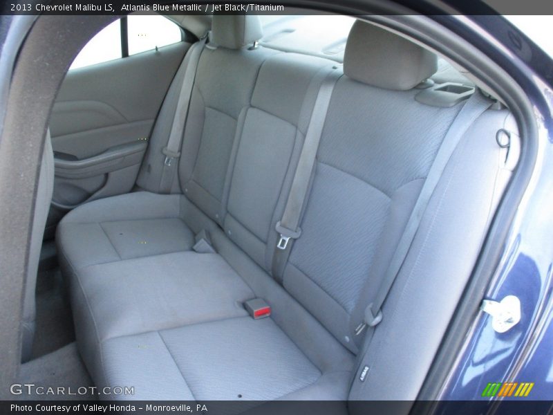 Atlantis Blue Metallic / Jet Black/Titanium 2013 Chevrolet Malibu LS