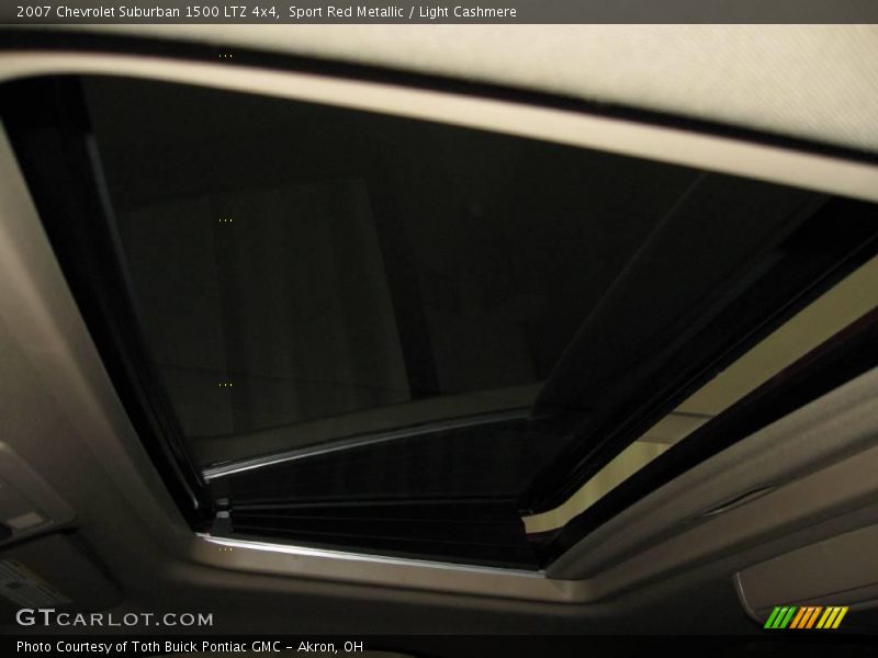 Sport Red Metallic / Light Cashmere 2007 Chevrolet Suburban 1500 LTZ 4x4