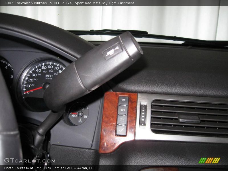 Sport Red Metallic / Light Cashmere 2007 Chevrolet Suburban 1500 LTZ 4x4