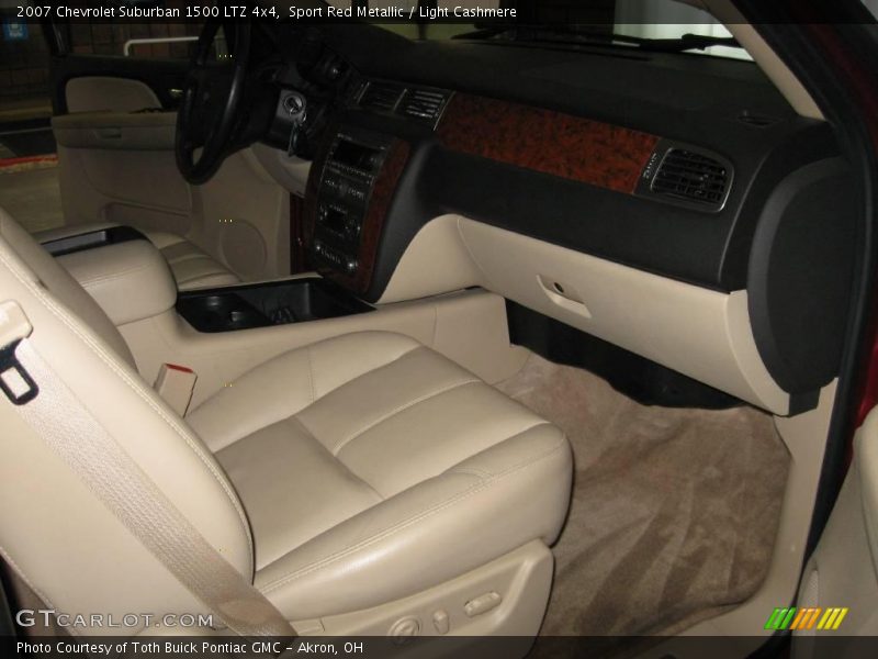Sport Red Metallic / Light Cashmere 2007 Chevrolet Suburban 1500 LTZ 4x4