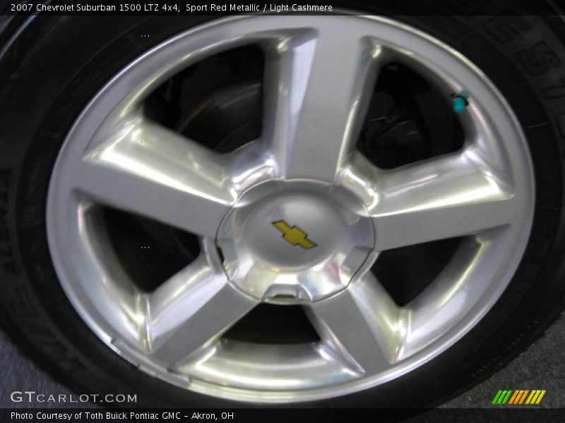Sport Red Metallic / Light Cashmere 2007 Chevrolet Suburban 1500 LTZ 4x4