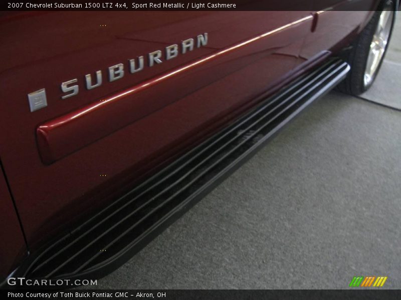 Sport Red Metallic / Light Cashmere 2007 Chevrolet Suburban 1500 LTZ 4x4