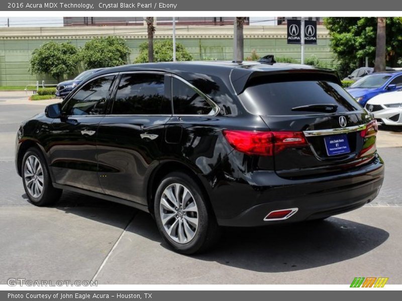 Crystal Black Pearl / Ebony 2016 Acura MDX Technology