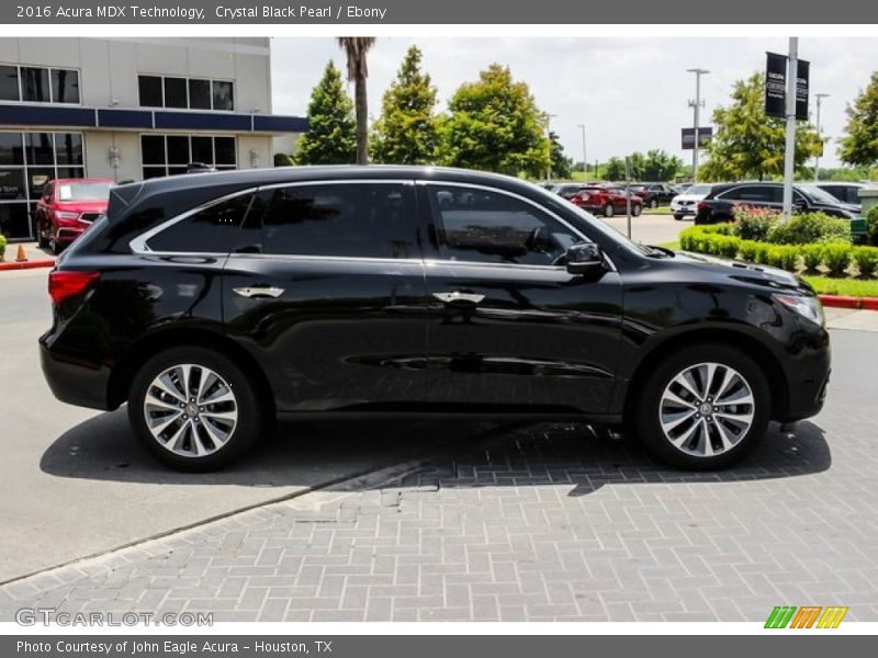 Crystal Black Pearl / Ebony 2016 Acura MDX Technology