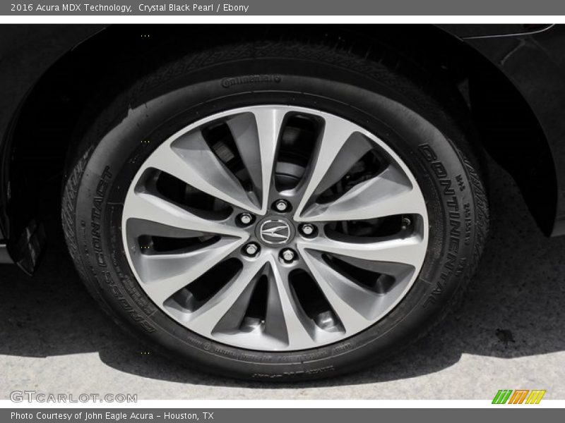 Crystal Black Pearl / Ebony 2016 Acura MDX Technology