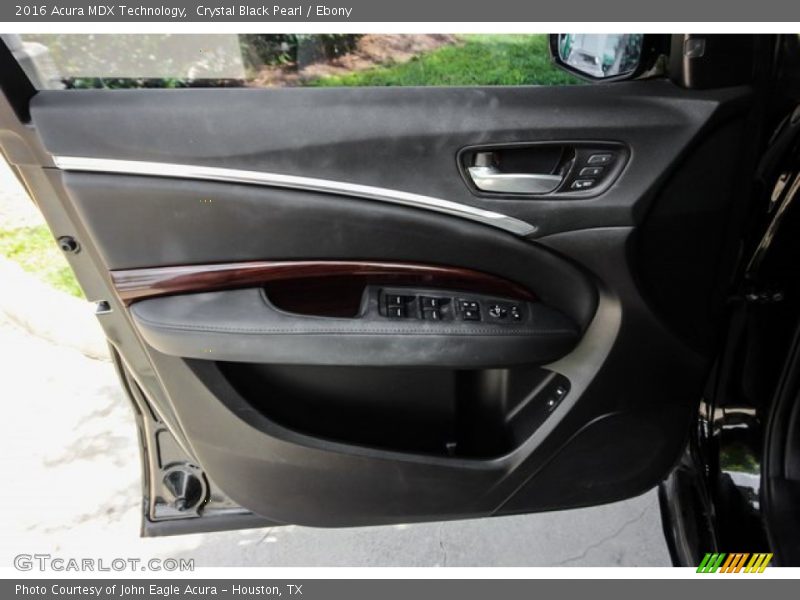 Crystal Black Pearl / Ebony 2016 Acura MDX Technology