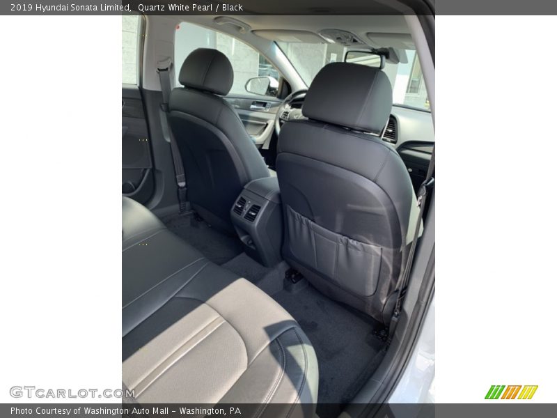 Quartz White Pearl / Black 2019 Hyundai Sonata Limited