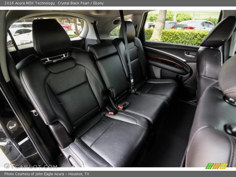 Crystal Black Pearl / Ebony 2016 Acura MDX Technology