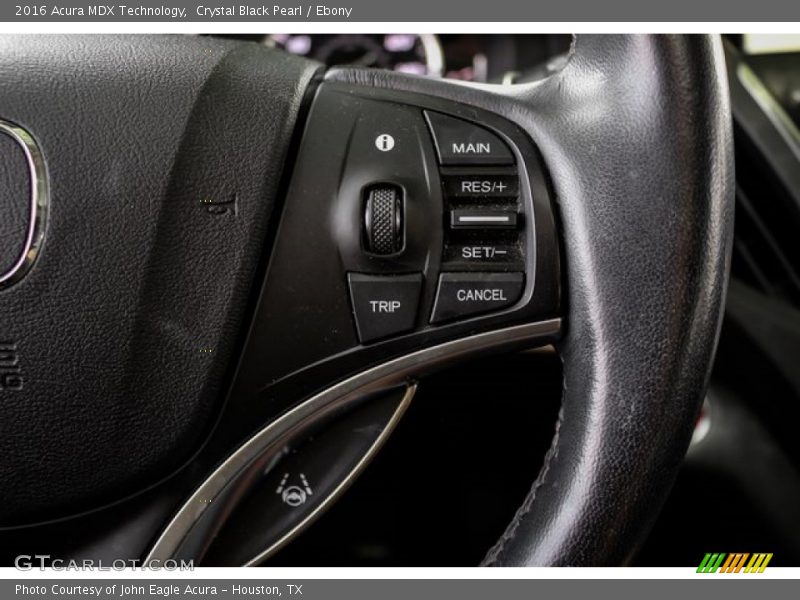 Crystal Black Pearl / Ebony 2016 Acura MDX Technology