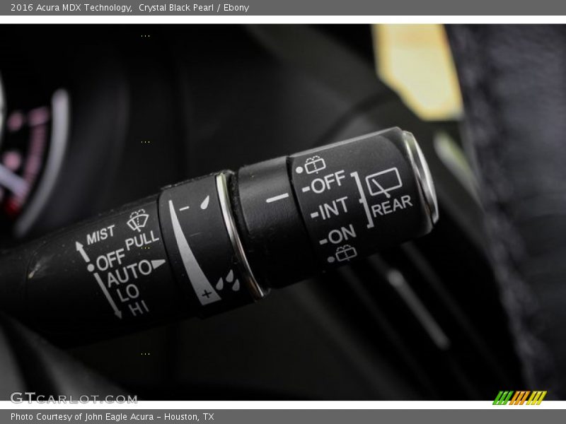 Crystal Black Pearl / Ebony 2016 Acura MDX Technology