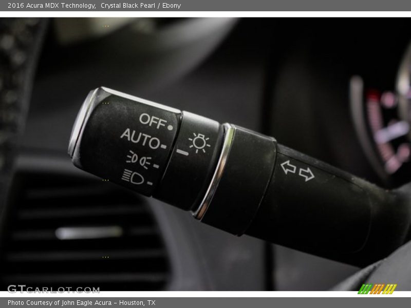 Crystal Black Pearl / Ebony 2016 Acura MDX Technology