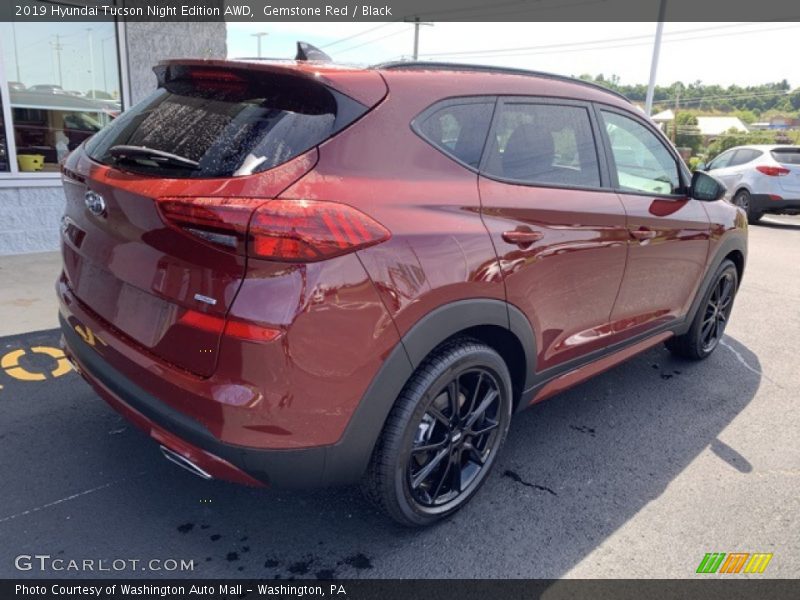 Gemstone Red / Black 2019 Hyundai Tucson Night Edition AWD