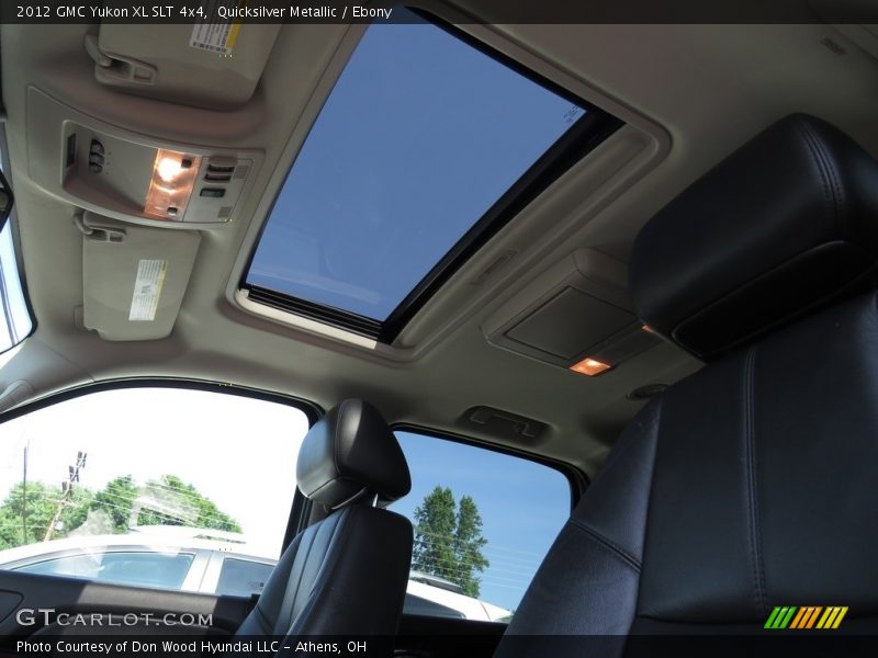 Quicksilver Metallic / Ebony 2012 GMC Yukon XL SLT 4x4